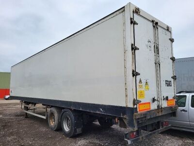 2004 Montracon Tandem Axle Box Van Trailer - 2