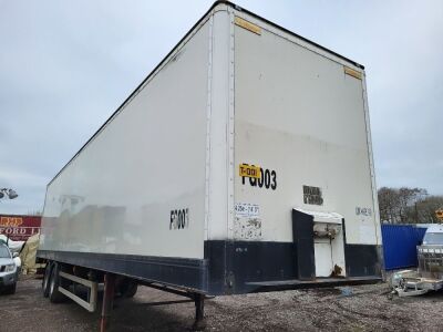 2004 Montracon Tandem Axle Box Van Trailer - 4