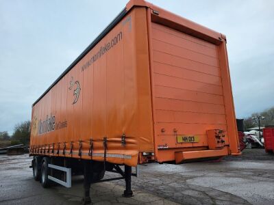 2004 SDC Tandem Axle Rear Steer Curtainside Trailer