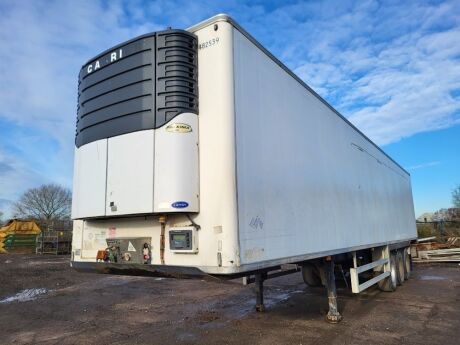 2002 Chereau Triaxle Fridge Trailer