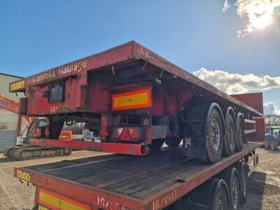 2007 SDC Triaxle Extending Flat Trailer - 11