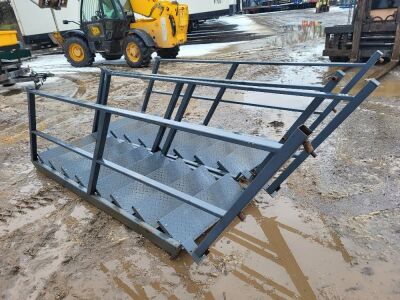 2x Steel Stair Cases