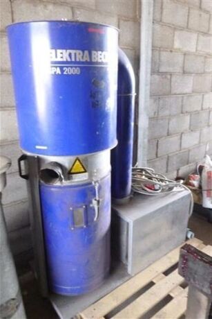 Elektra Beckum Spa2000 3 Phase Extracting System