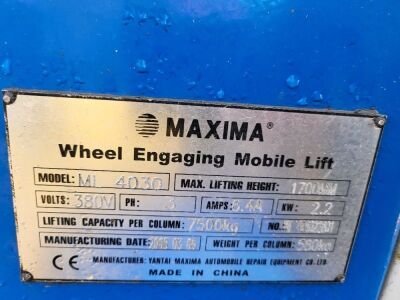 4x 2006 Maxima ML4030 Commercial Lifts - 9