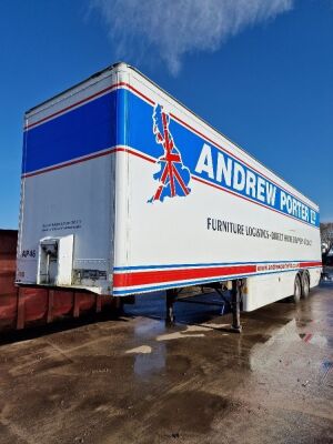 2001 Montracon Tandem Box Trailer