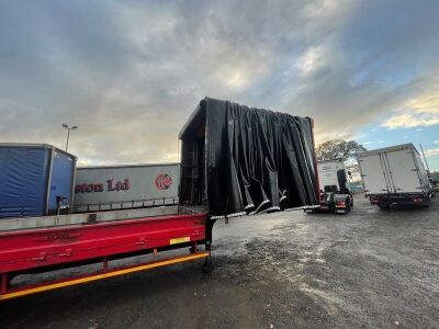 2000 General Triaxle Stepframe Slidaflex Flat Trailer - 7