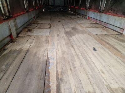 2000 General Triaxle Stepframe Slidaflex Flat Trailer - 16