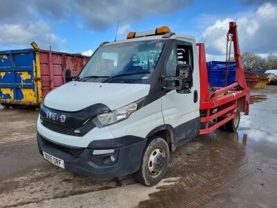 2015 Iveco Daily 35.130 4 x 2 Skip Loader - 2