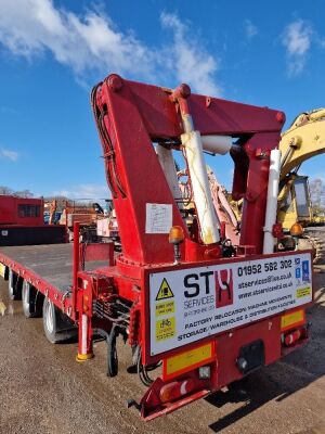 1991 Adcliffe Triaxle Stepframe Crane Trailer - 3