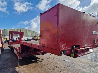 1991 Adcliffe Triaxle Stepframe Crane Trailer - 6