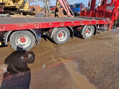 1991 Adcliffe Triaxle Stepframe Crane Trailer - 12