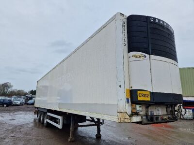 2007 Grays & Adams Triaxle Fridge Trailer