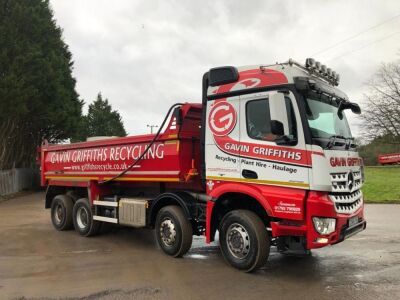 2016 Mercedes Arocs 3248 8x4 Steel Body Tipper