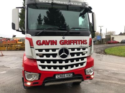 2016 Mercedes Arocs 3248 8x4 Steel Body Tipper - 2