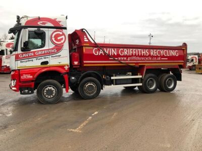 2016 Mercedes Arocs 3248 8x4 Steel Body Tipper - 4