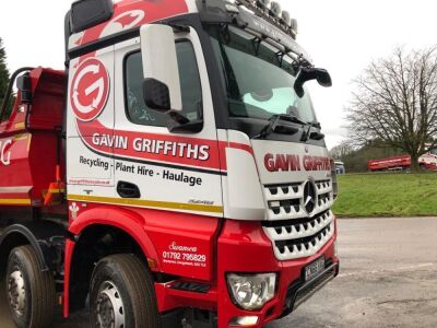 2016 Mercedes Arocs 3248 8x4 Steel Body Tipper - 6