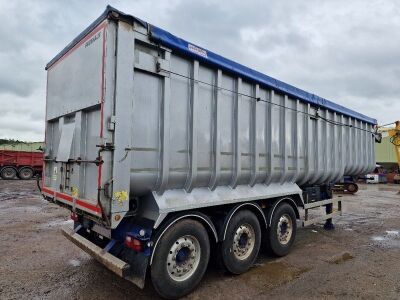 2015 Fruehauf Triaxle Alloy Bulk Tipping Trailer - 3