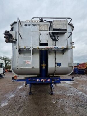 2015 Fruehauf Triaxle Alloy Bulk Tipping Trailer - 6