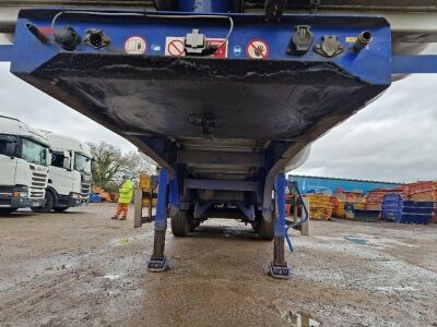 2015 Fruehauf Triaxle Alloy Bulk Tipping Trailer - 7