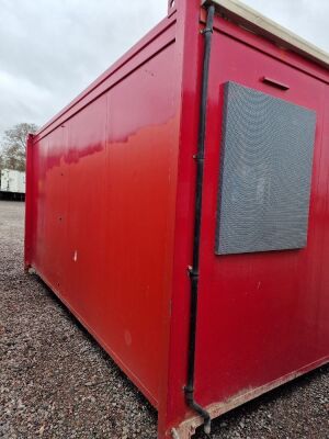 16ft x 9ft Jack Leg Anti Vandal Drying Room - 8