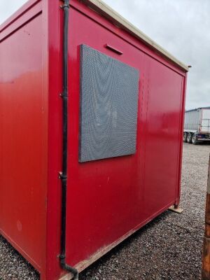 16ft x 9ft Jack Leg Anti Vandal Drying Room - 9