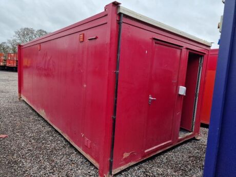 24ft x 10ft Jack Leg Anti Vandal Toilet Block