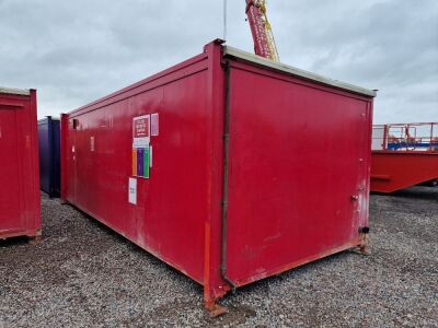 24ft x 10ft Jack Leg Anti Vandal Toilet Block - 4