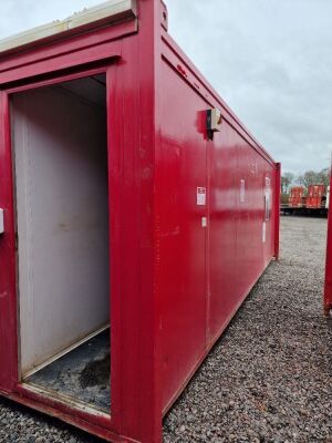 24ft x 10ft Jack Leg Anti Vandal Toilet Block - 5