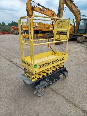 2018 BOSS X3X Micro Scissor Lift