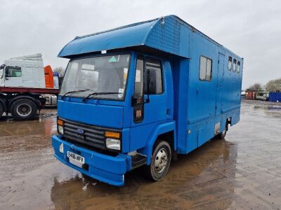 1988 Ford Cargo 0811 4x2 Horsebox