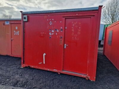 24ft x 10ft Jack Leg Anti Vandal Site Office - 2