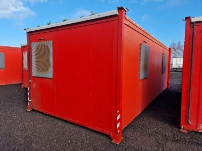 24ft x 10ft Jack Leg Anti Vandal Site Office - 13