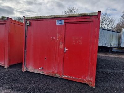 24ft x 10ft Jack Leg Anti Vandal Site Office - 2