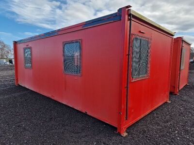 24ft x 10ft Jack Leg Anti Vandal Site Office - 3