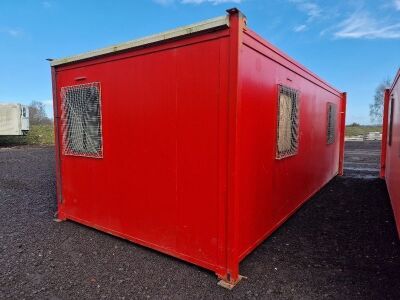 24ft x 10ft Jack Leg Anti Vandal Site Office - 5