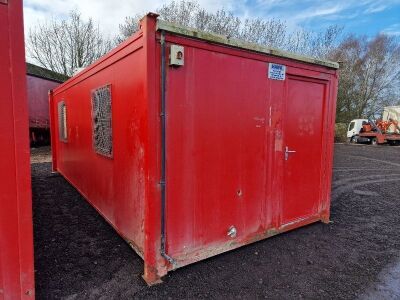 24ft x 10ft Jack Leg Anti Vandal Site Office - 6