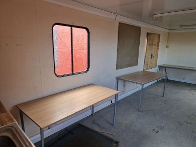 24ft x 10ft Jack Leg Anti Vandal Site Office - 8