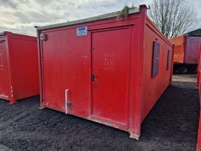 24ft x 10ft Jack Leg Anti Vandal Site Office