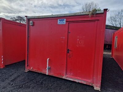 24ft x 10ft Jack Leg Anti Vandal Site Office - 2