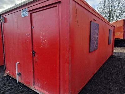 24ft x 10ft Jack Leg Anti Vandal Site Office - 3