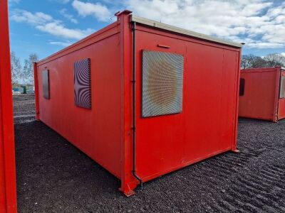 24ft x 10ft Jack Leg Anti Vandal Site Office - 4