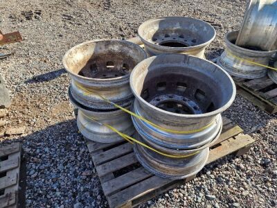 6 x Alloy Truck Wheel Rims - 2