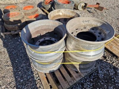 6 x Alloy Truck Wheel Rims - 3