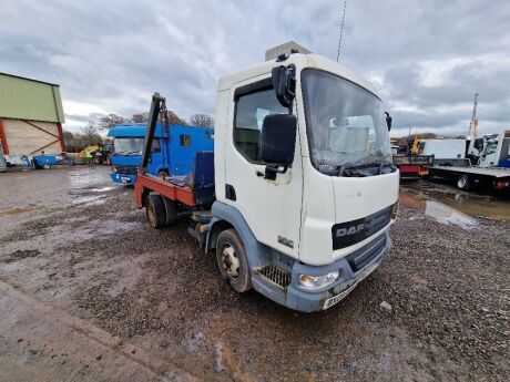 2009 DAF LF45 160 4x2 Skip Loader