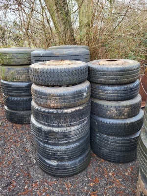 Quantity of Misc Rims & Tyres - 3