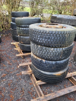 Quantity of Misc Rims & Tyres - 3