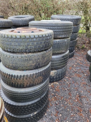 Quantity of Misc Rims & Tyres - 2