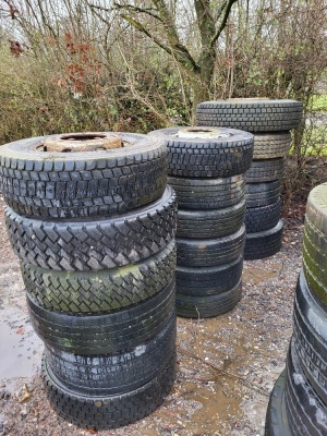 Quantity of Misc Rims & Tyres - 5