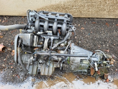 Mercedes 4cyl Diesel Engine & Gearbox