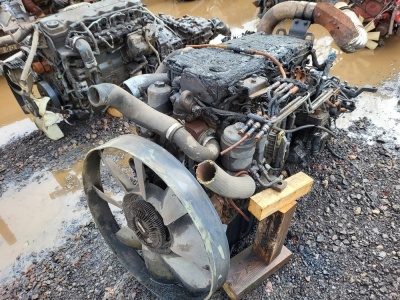 Mercedes 6cyl Diesel Engine & Gearbox - 2